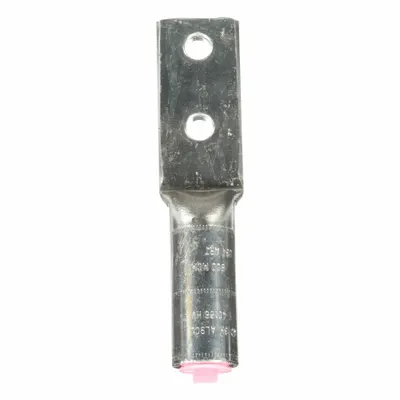 3M Compression Lug: For 500 kcmil, 1/2 in Stud Size, Std - Two-Hole Compression Lugs