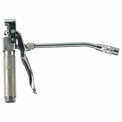 LINCOLN Drum Pump Nozzle: Manual, No Meter Included, 25 cu in/min Max. Flow Rate - Non-Metered Manual Dispense Guns