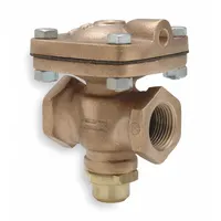 CASH VALVE Pneumatically Actuated Diaphragm Valve: 2 in, Bronze, 2-Way, NPTF x NPTF, Buna-N (MPN D53HWSOBB01-E1)