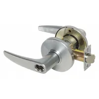 STANLEY SECURITY SOLUTIONS Door Lockset: Office Lever Locksets, Chrome, ADA Compliant, LFIC (MPN 9K37T16DS3626)