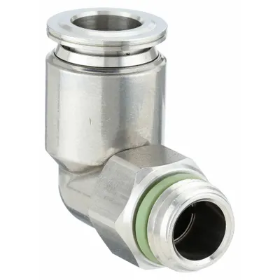 AIGNEP USA Stainless Steel Push-to-Connect Elbow Fitting - Stainless Steel Tube Fittings