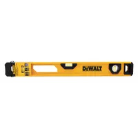 DEWALT I-Beam Level: Level & Plumb, I-Beam, 24 in Overall Lg, Side Read Only, None Acrylic Block, 0 (MPN DWHT42151)