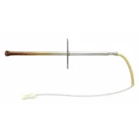 OEM replacement temperature sensor for Frigidaire ovens. Monitors internal oven temperature and sends data to the control board to maintain accurate cooking temperatures. Essential for consistent baking and roasting results