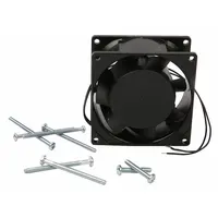 Axial fan for use as a replacement part in compatible BLODGETT ovens. It circulates air to support even heat distribution during baking and roasting operations