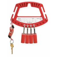 MASTER LOCK Padlock Station: 2 Components Included, Padlock Station, No Padlocks, Padlock Caddy (MPN S125)