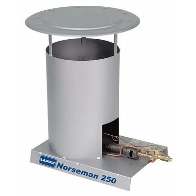 L.B. WHITE Portable Gas Floor Heater: 250,000 BtuH Heating Capacity Output, 11.6 lb/hr - Portable Gas Convection Can Heaters