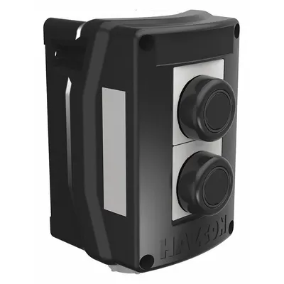 HUBBELL KILLARK Control Station: 1 Gang, (2) Push Buttons, 1NO/1NC, No Legend, 0 Pilot Lights - Push-Button Control Stations