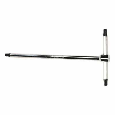 BETA Torx Key: 3 Tips, Torx, Std End, T30 Tip Size, Long, Alloy Steel, Matte - T-Shaped Torx & Torx Plus Keys