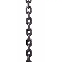 Replacement load chain for Dayton lever chain hoists with a compatible load capacity of 6,000 lb. Designed for industrial lifting applications to raise and lower heavy loads in manufacturing, warehousing, and maintenance operations.