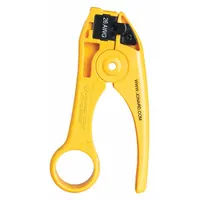 Mini-Coax Cable Stripper: 26 AWG to 26 AWG, 26 AWG, 4 3/4 in Overall Lg, Cut, Std Cushion Grip (MPN UST-175)