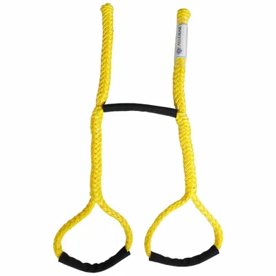 ALL GEAR Transformer Rope Sling: Polyester, 5/8 in Rope Dia, 24 in to 4 1/8 ft - Transformer Slings