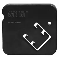 GREENLEE Single Strut Dies: (2) Single Strut Dies, For 1 5/8 in Strut Wd (MPN 158SSTRT)