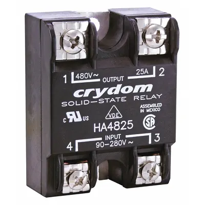 CRYDOM Solid State Relay: Surface Mounted, 12 A Max Output Current, SCR - Surface-Mounted Relays