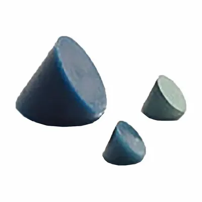 OEM APPROVED VENDOR Plastic Finishing Media, V-Cut Cylinder, Fine Finish, 50 lb