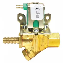 The ROBERTSHAW IMV-001 is an ice maker valve designed to control water flow into ice machines. It serves as a replacement component for various ice maker models, supporting consistent ice production in commercial and residential equipment.