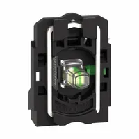 SCHNEIDER ELECTRIC Lamp Module and Contact Block: 22 mm Panel Mounting Size, 1NO, White, LED (MPN ZB5AW0G11)