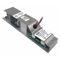 Electric latch kit accessory for power supplies. Enables remote latch retraction in access control systems. Suitable for use in commercial and industrial facilities