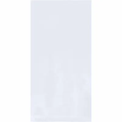 OEM Light-Duty Open-Ended Bag, Polyethylene, 1 mil, 20 in Wide, Clear, 500-Pack - Light-Duty Open-Ended Bags