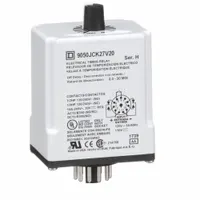 SCHNEIDER Single Function Time Delay Relay: Socket Mounted, 120V DC, 10 A, 11 Pins/Terminals (MPN 9050JCK27V20)