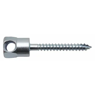 DEWALT PFM2261050 Horizontal Rod Hanger for Wood, 1/4 in Screw, 25-Pack - Rod Hangers for Wood