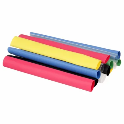 3M FP301-3/8-6"-ASSORTED-10-14 PC PKS Heat Shrink Tubing Kit - Heat Shrink Tubing Assortment Kits