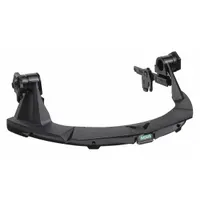 MSA Face Shield Frame: Slotted Attachment Type, Plastic, Black, Compatible with V-Gard® Series (MPN 10154604)