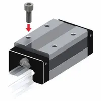 THK Linear Guide Carriage: For 23 mm Rail Wd, Ball, SHS Type Std Guide, 34.2 mm Carriage Ht (MPN SHS25R1SS)