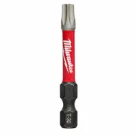 MILWAUKEE Power Bit: Power Bit, T30 Bit Size, Imperial, Torx® Head, T30 Bit Industry Size, Std, Hex (MPN 48-32-4487)