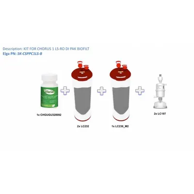 ELGA Chorus 1 Life Science CSP Kit: SK-CSPPC1LS-B - Water Purification Replacement Parts, Filters, Stands & Switches