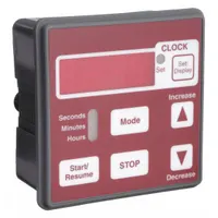 BORG Timer: 9,999 Display Span - Max, 120 V AC, 15 A @ 120V AC, SPST-NO, TA4180A, 120 V AC, 9,999, 1