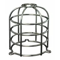 FEDERAL SIGNAL Dome Guard: Stainless Steel, 4 1/2 in Overall Dp, 5 5/16 in Overall Lg, SLMDG3