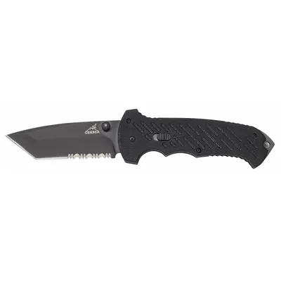 GERBER Folding Knife: 3 3/4 in Blade Lg, 4 3/4 in Closed Lg, 8 1/2 in Overall Lg - Assisted-Opening Folding Knives