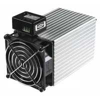 WIEGMANN Enclosure Heater: Fan Forced, 400 W Watt, Single Phase, 115V AC, Thermostat Not Included (MPN FH115V400W20)