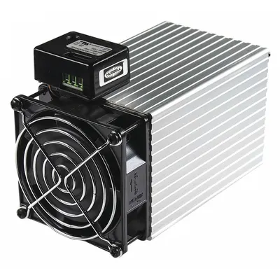 WIEGMANN Enclosure Heater: Fan Forced, 400 W Watt, Single Phase, 115V AC - Heaters for Electrical Enclosures
