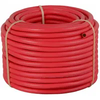 This WESTWARD jumper cable features 2 gauge wire with a 100 ft length and red jacket, rated for 94 A maximum current. Designed for cut-to-length installation, it is suitable for heavy-duty battery connections, jump-starting, and temporary power applications in automotive and industrial settings
