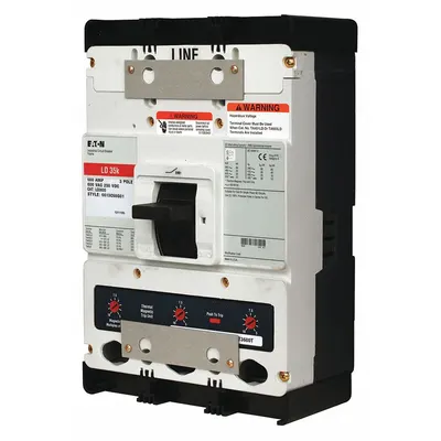 EATON Molded Case Circuit Breaker: 400 A Amps, 65kA at 240V AC, Fixed, ABC, Line/Load Lug - LD-Frame Eaton Molded Case Circuit Breakers