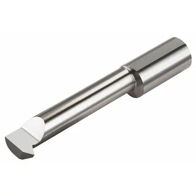 MICRO 100 Threading Tool: 1/4 in Shank Dia., Bright (Uncoated) - Machining