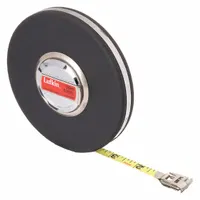 CRESCENT LUFKIN Long Tape Measure: Manual, HW226ME, Metric/SAE, 100 ft / 30 m, 1/8 in, Plastic