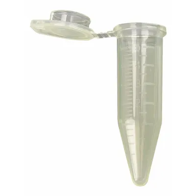 GLOBE SCIENTIFIC 5 mL Polypropylene Conical Centrifuge Tube with - Plastic Centrifuge Tubes