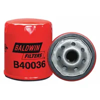 Spin-on oil filter with cellulose media, 3/4"-16 thread, 3 1/2 in height, and 2 15/16 in diameter. Includes a 20 psid by-pass valve. Used in engine lubrication systems to remove contaminants