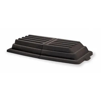RUBBERMAID COMMERCIAL PRODUCTS Hinged Truck Lid: 66 7/8 in L 34 1/2 in W 9 in H, Fits 27 cu ft - Hinged Lids for Tilt & Cube Trucks