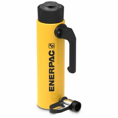 ENERPAC Hydraulic Ram: Single Acting, 30 ton Nominal Capacity, 8 in Nominal Stroke Lg - General Purpose Rams
