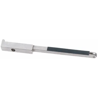 DYNABRADE Contact Arm: 1/4 in Belt Wd, 24 in Belt Lg, Dynafile Series, 5/16 in Wheel Dia - Belt Sander Contact Arms