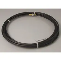 Aluminum liner assembly for Tweco MIG guns, part of Liner Series 42. Measures 3/64 in x 15 ft, designed to guide welding wire from feeder to contact tip. Suitable for industrial fabrication and manufacturing applications