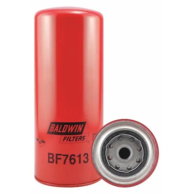 BALDWIN FILTERS Fuel Filter: Spin-On, 4 1/4 in Outside Dia, 13/16"-12 Thread Size - Spin-On Fuel Filters
