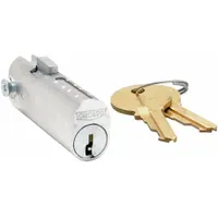 COMPX CHICAGO File Cabinet Locks: Keyed Alike, 2 in Body Thick, 1/2 in Body Wd, 51/64 in Body Ht (MPN C5002LP-1X03)