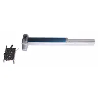 This VON DUPRIN mortise exit device features a touchbar style for push-to-open egress. Made of aluminum with a US28 satin finish, it is ADA compliant and designed for doors up to 3 ft wide. Suitable for commercial applications requiring panic hardware