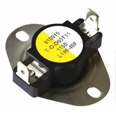 The HEAT WAGON Hi Limit Thermoswitch is a replacement safety control for HVACR systems. It interrupts power when internal temperatures exceed a safe threshold, protecting equipment from overheating. Used in heaters, furnaces, and boilers for over-temperature shutdown.