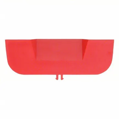LISTA Drawer Divider: 1 1/2 in Overall Ht, 3 in Overall Lg, Red - Dividers for Lista Modular Drawer Cabinets
