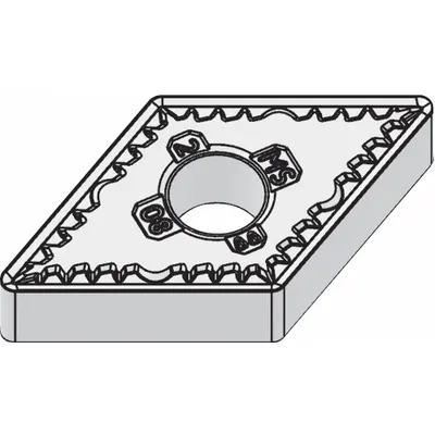 WIDIA Diamond Turning Insert: DNMG433MS - Diamond Indexable Turning Inserts